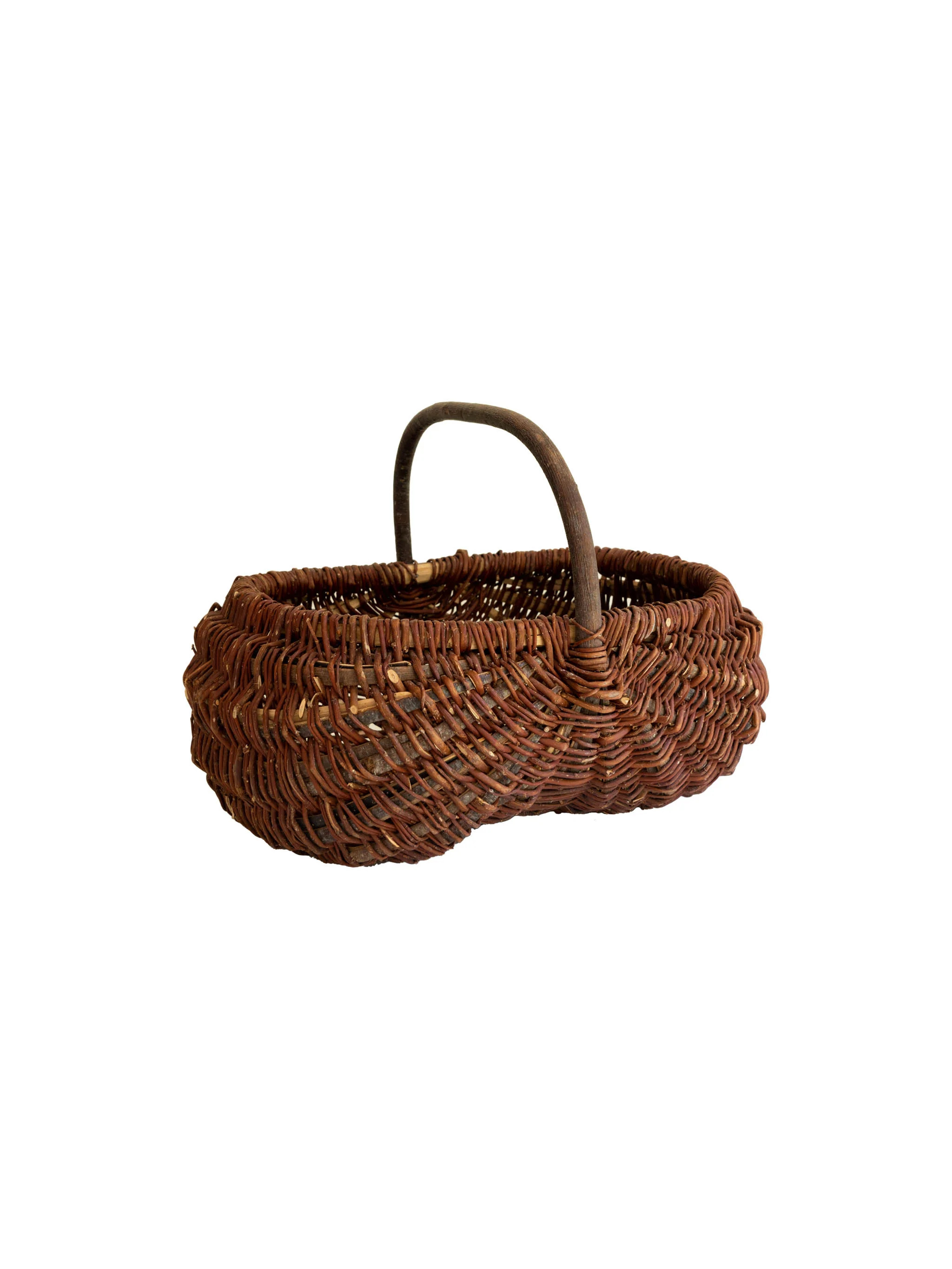 Vintage Retro French Wicker Trug | Weston Table
