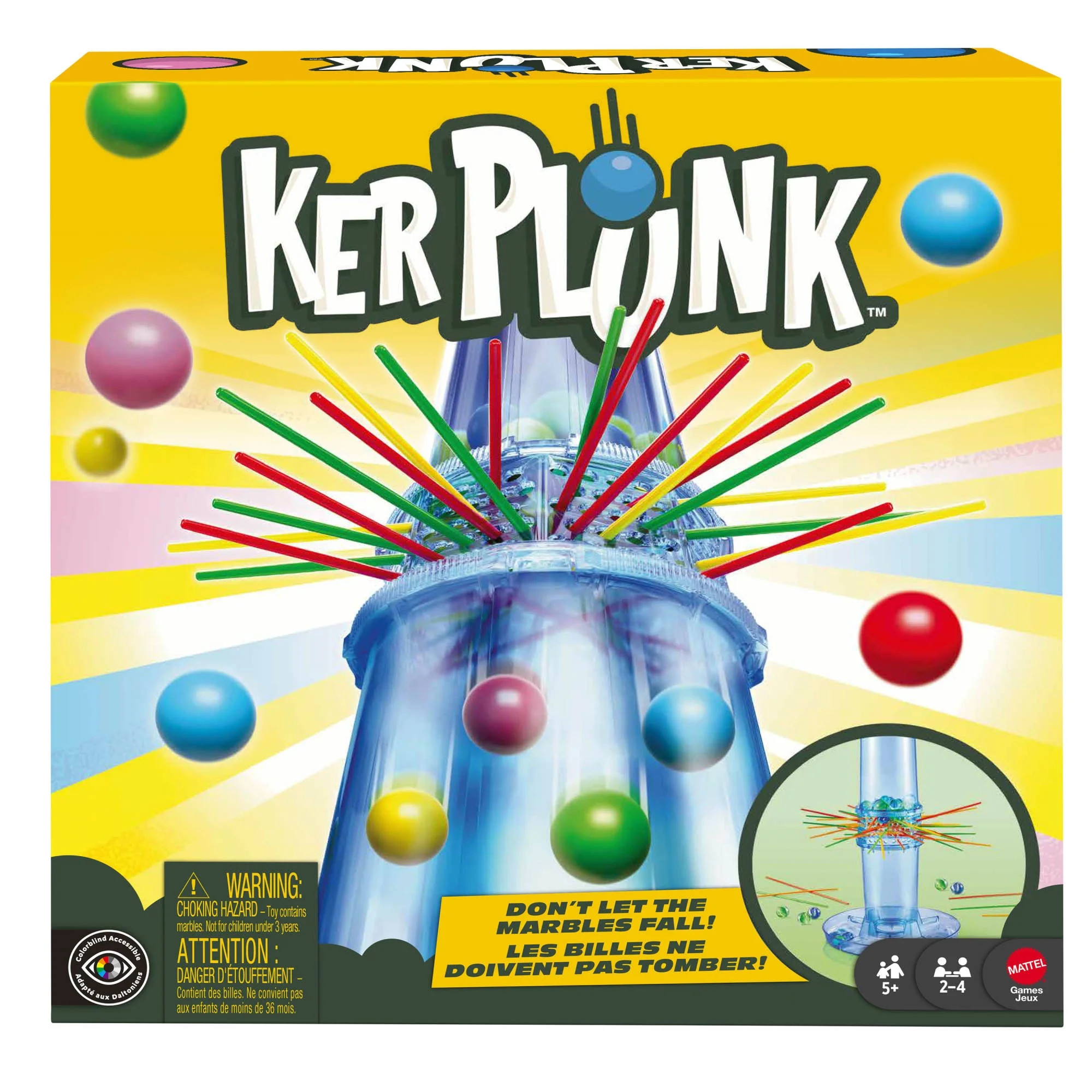 KerPlunk Kids Game, Family Game for Kids & Adults with Simple Rules for 2-4 Players | Walmart (US)