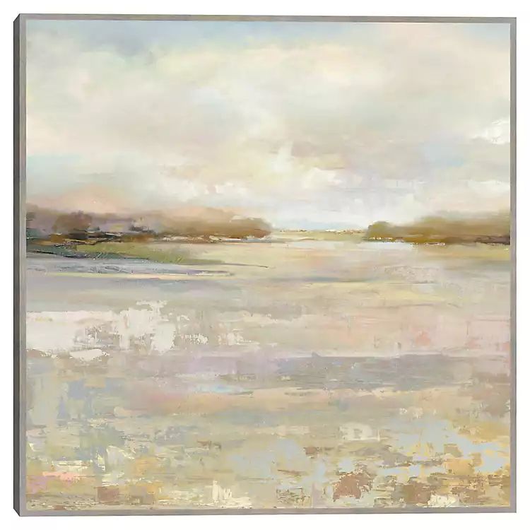 Tranquil Terrain Framed Canvas Print, 35x35 in. | Kirkland's Home