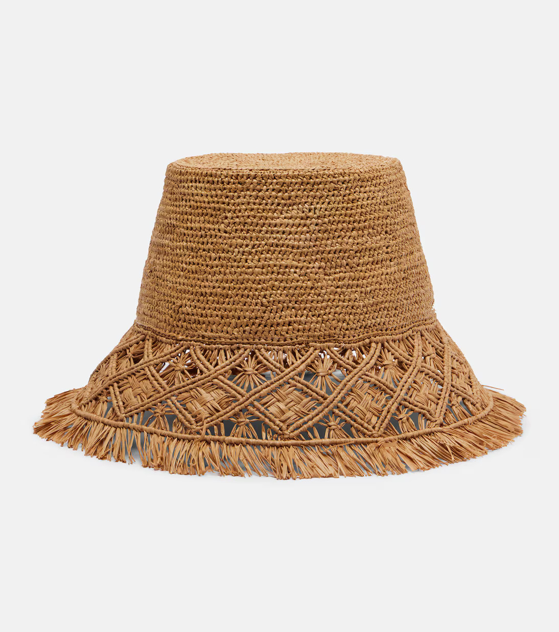 Macramé raffia bucket hat | Mytheresa (US/CA)