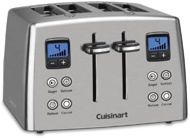 Cuisinart CPT-435 Countdown 4-Slice Stainless Steel Toaster | Amazon (US)