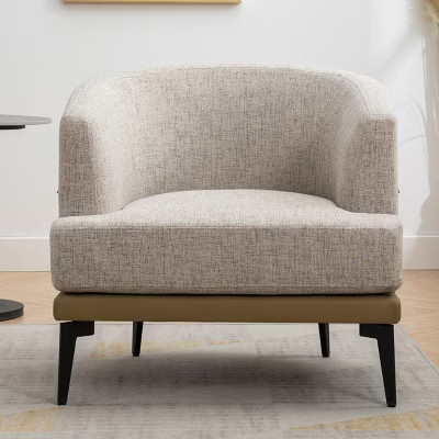Whisen Modern Two-tone Barrel Fabric Chair | Target