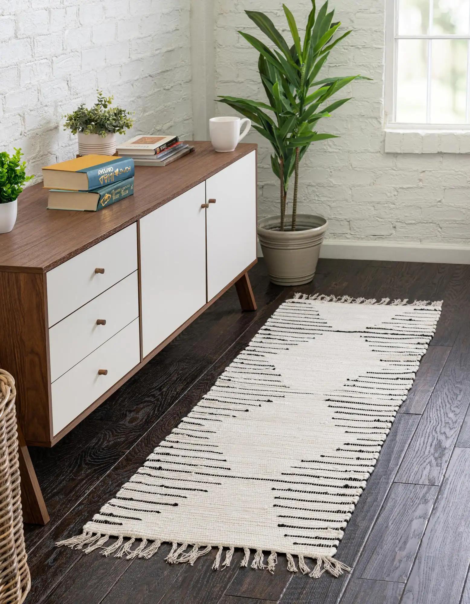 2' 2 x 6' Chindi Cotton Runner Rug | Target