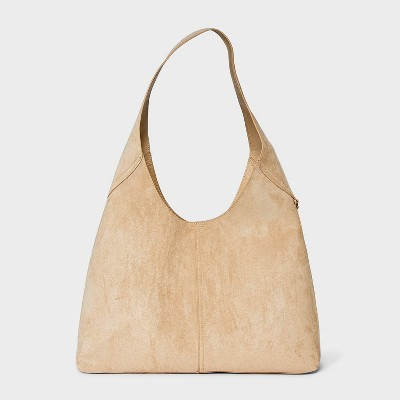 Oversized Slouchy Shoulder Bag - Universal Thread™ Tan | Target