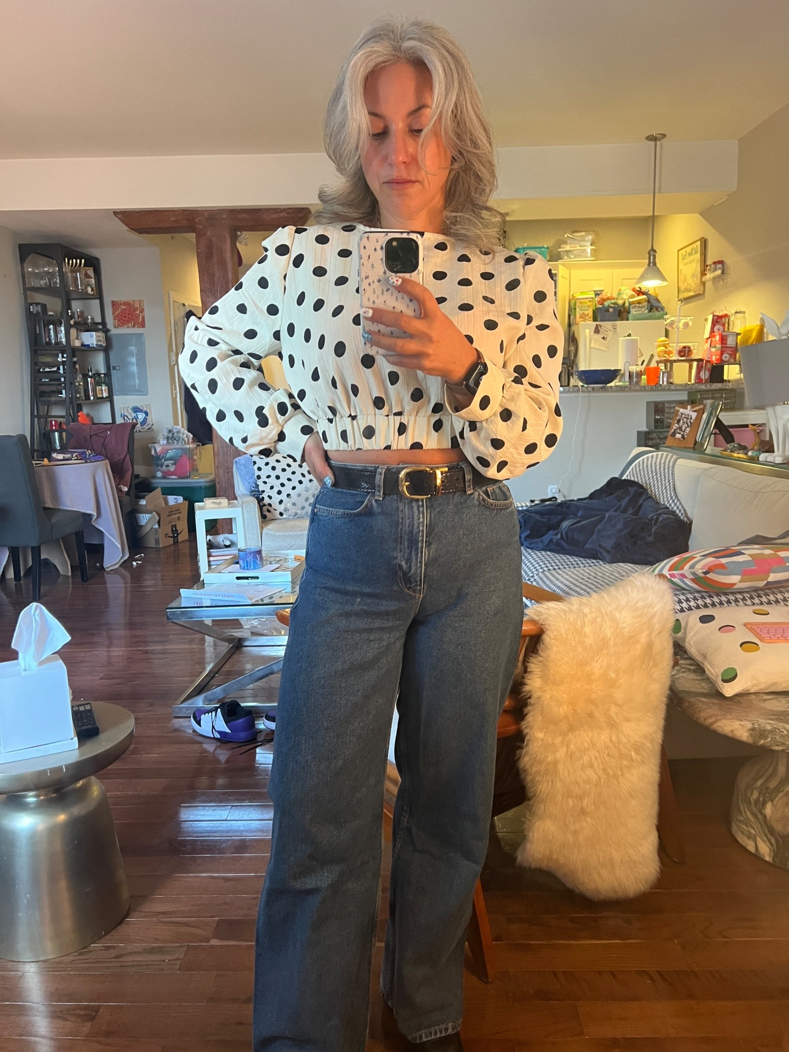 Not my typical travel outfit but heading to New Orleans. These Zara jeans are some of my favorite and the rag and bone boots are a closet staple  

#LTKOver40 #LTKStyleTip #LTKMidsize