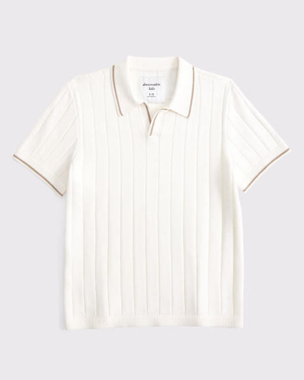 johnny collar sweater polo | Abercrombie & Fitch (US)