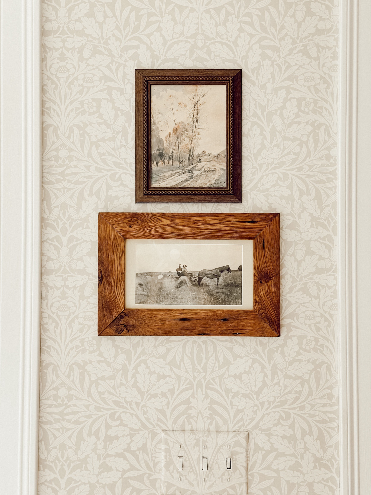 I love the combination of old & new! We added this old photo of my great grandparents to our entryway with this new framed art from Hearth & Hand. 

#LTKHome #LTKFindsUnder50