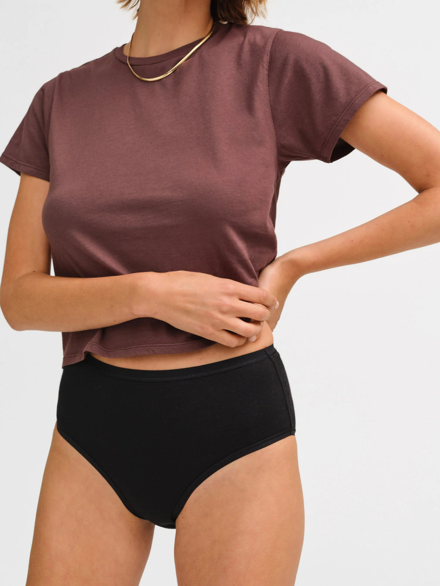 Organic Cotton Shrunken Tee | MATE The Label