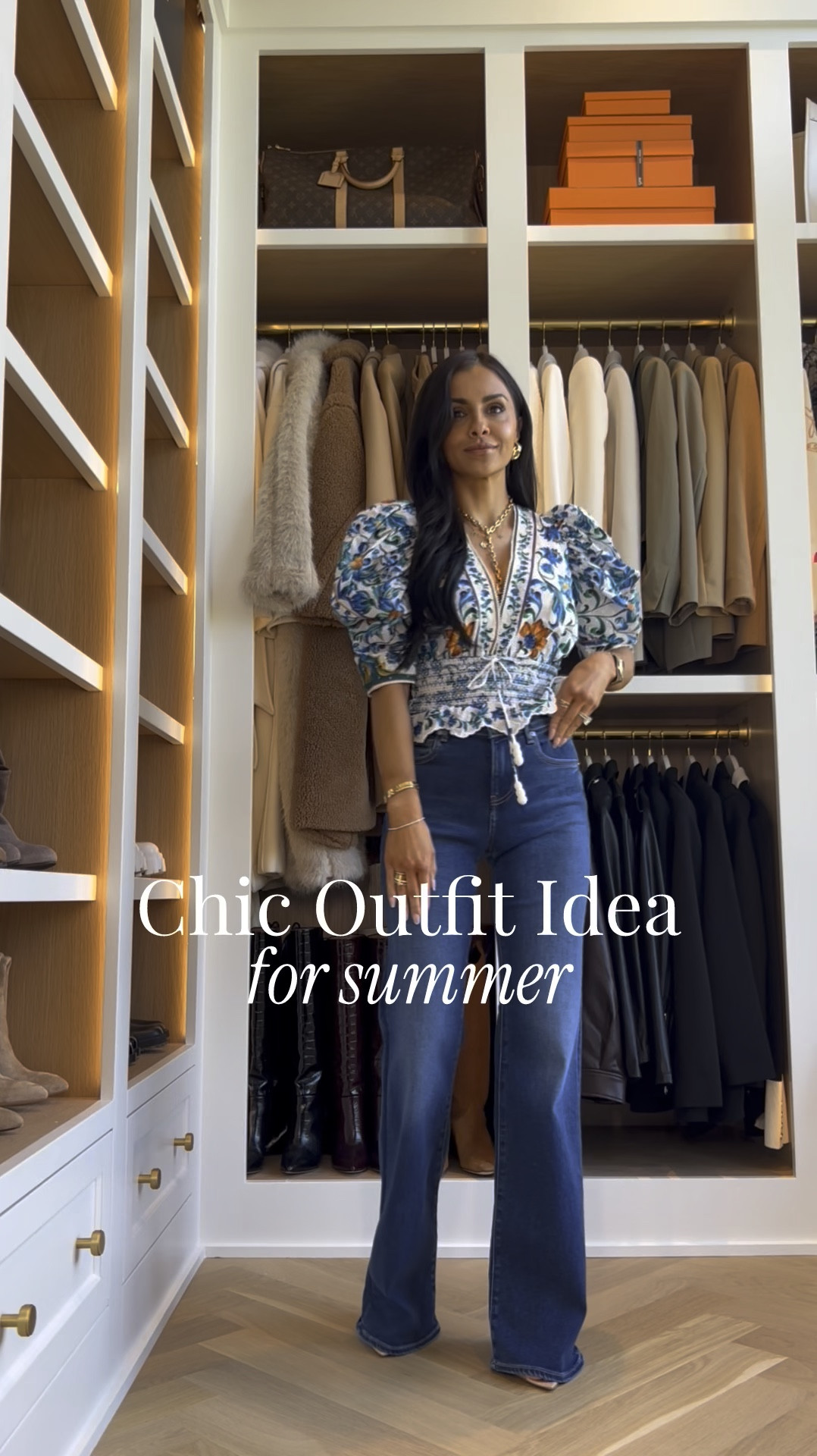The most flattering jeans that look good on everyone! These Veronica Beard jeans instantly make you look slimmer & taller
Wearing a size 24 - fit TTS 
They have the perfect amount of stretch to maintain their shape 
Gucci necklace
Farm Rio top wearing an XXS on sale now 

Summer outfit ideas, vacation top, flattering denim, wide leg jeans

#LTKSaleAlert #LTKMothersDay #LTKOver40