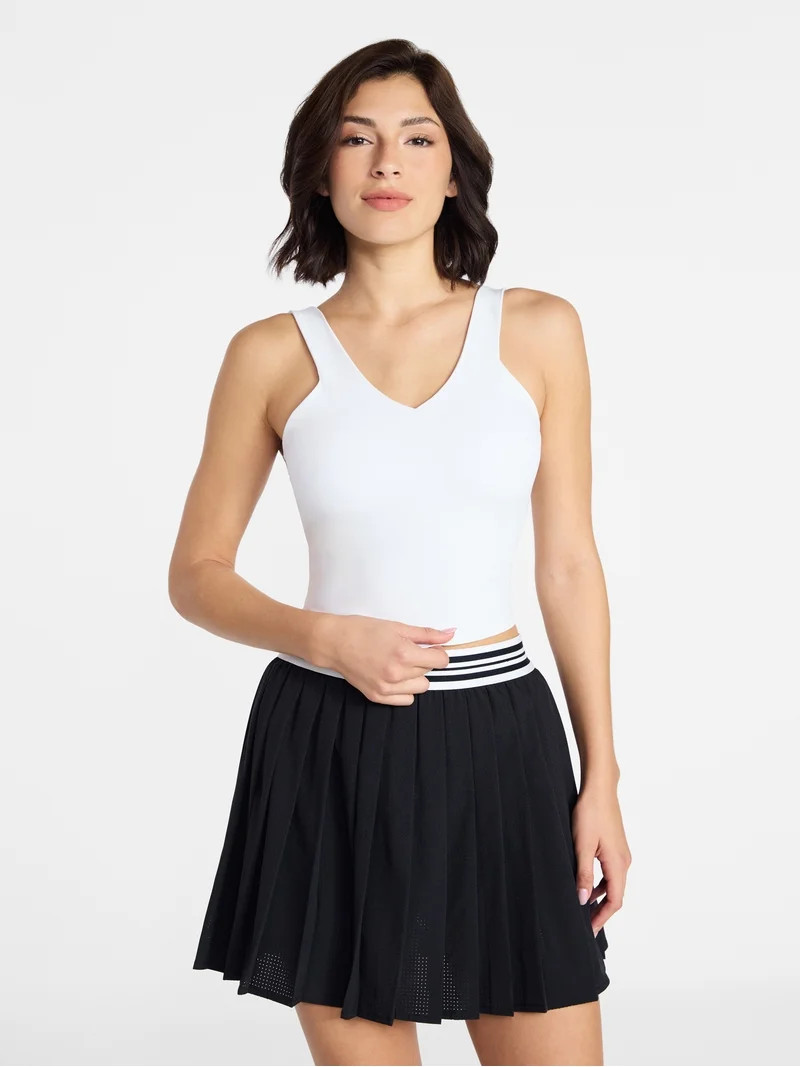 Avia Women's Tennis Bra Tank Top, Sizes XS-XXXL | Walmart (US)