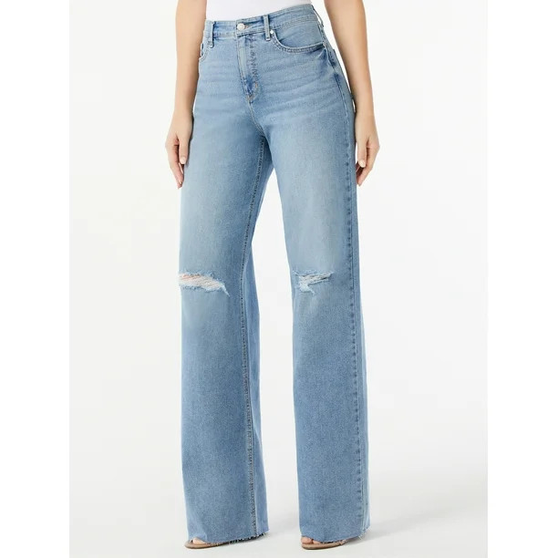 Sofia Jeans by Sofia Vergara Women's Super High Rise Palazzo Jeans | Walmart (US)