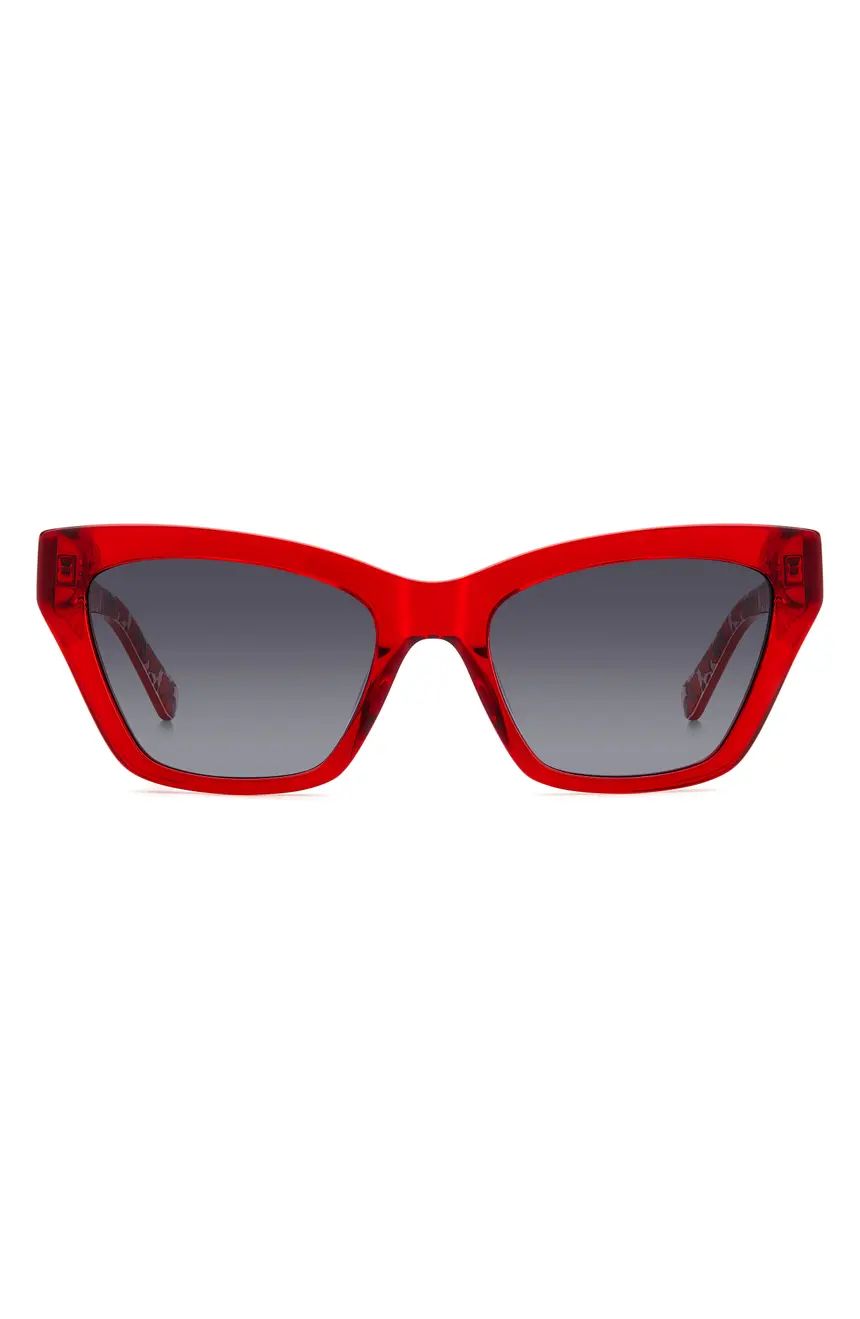 fay 54mm gradient cat eye sunglasses | Nordstrom