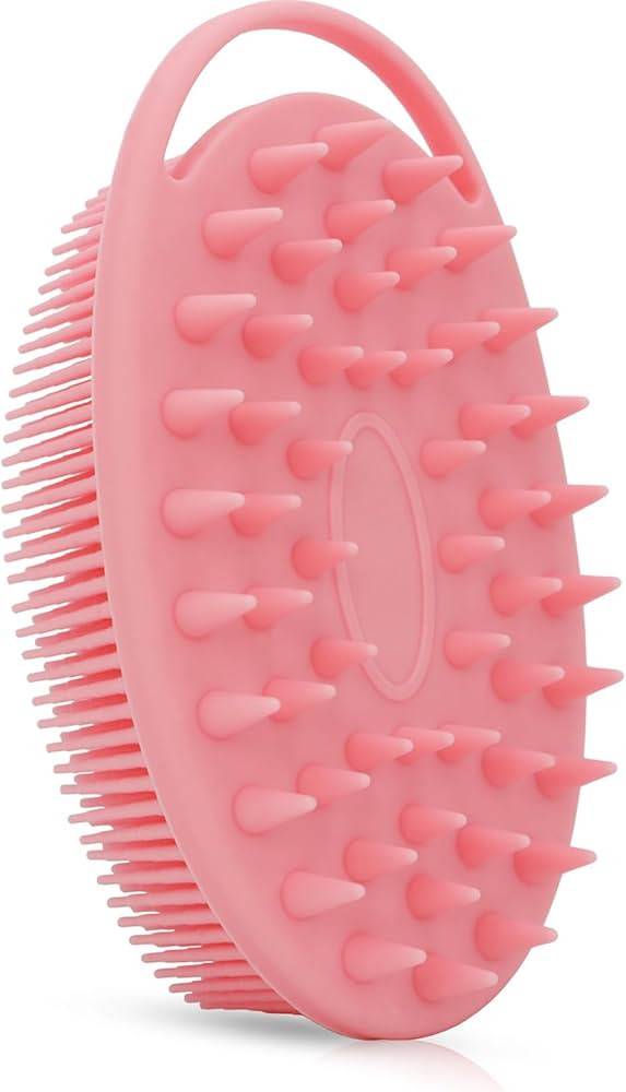 Upgrade 2 in 1 Bath and Shampoo Body Brush, Silicone Exfoliating Body Scrubber for Use in Shower,... | Amazon (US)