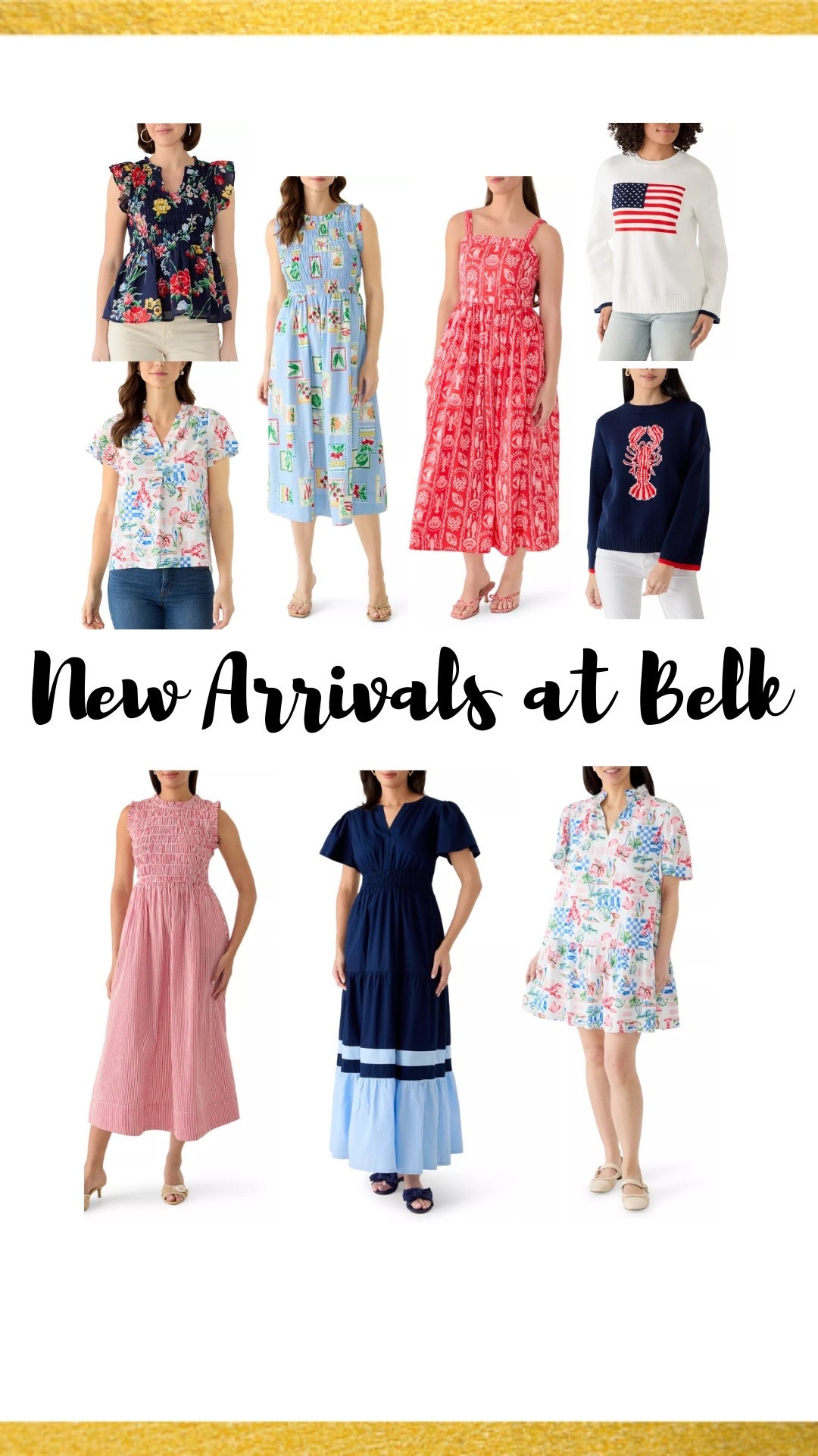 Americana is in! New arrivals at Belk!!

Americana • summer outfits • spring outfits • vacation outfits • travel outfits 

#LTKTravel #LTKSaleAlert #LTKSeasonal