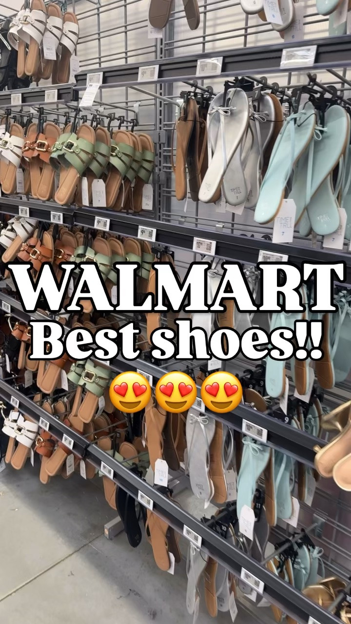 Don’t sleep on these!! 😍

Walmart
Shoes
Slides
Sandals
Sneakers
Summer

#walmartpartner #walmartfinds #shoehaul #summerstyle #sandals
