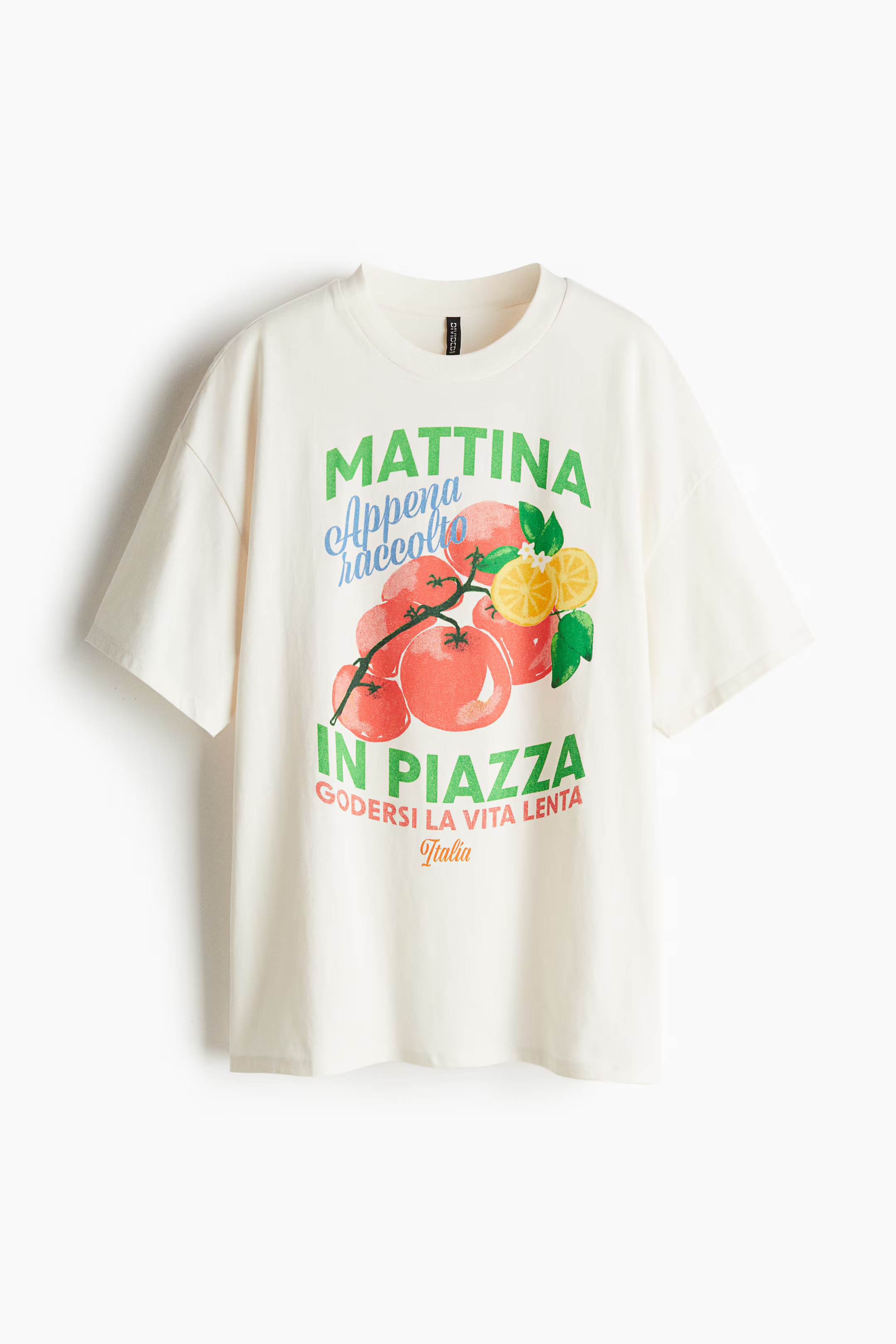 Oversized T-Shirt with Motif | H&M (US + CA)