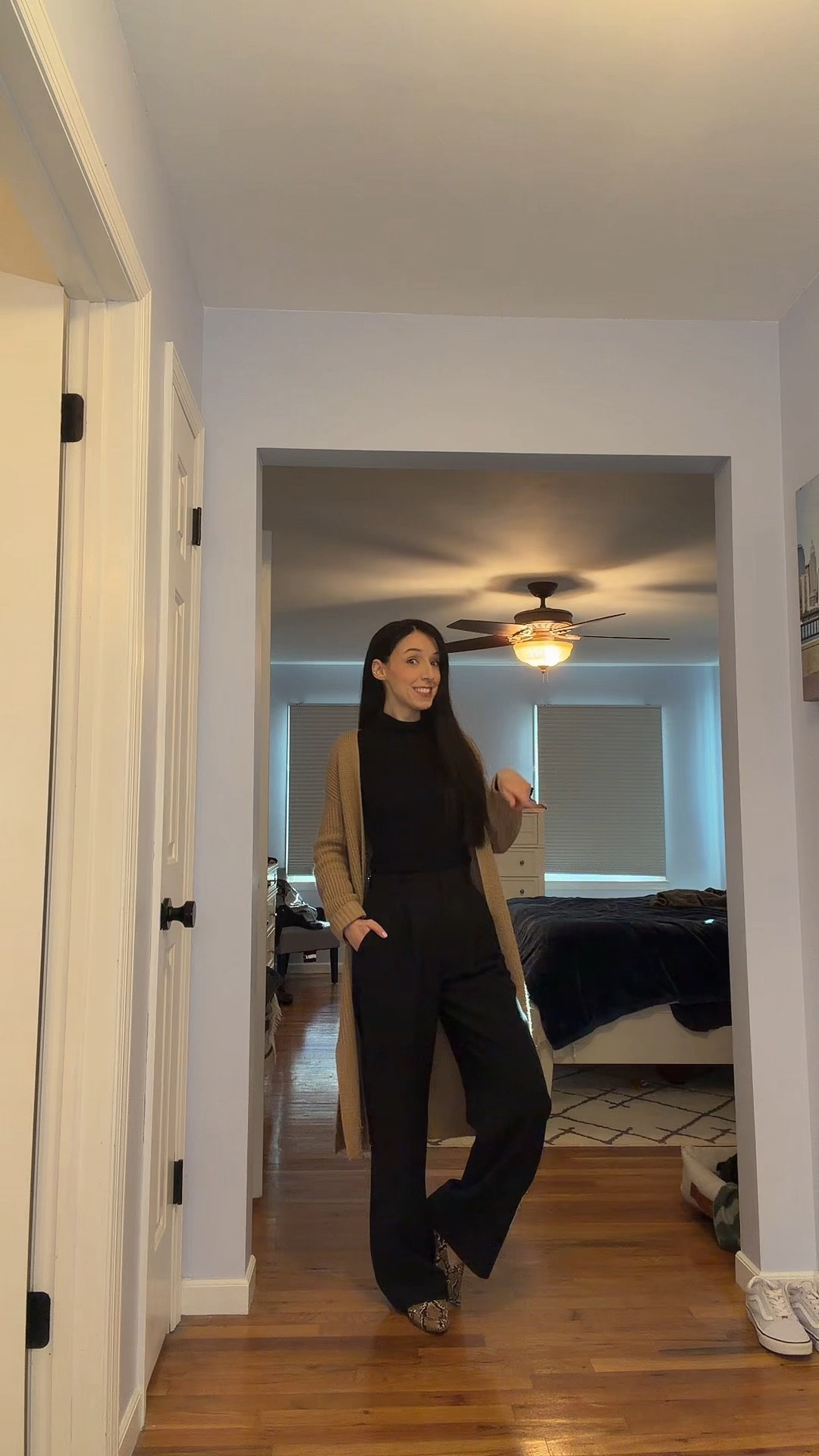 corporate by day, pop-punk at heart 🖤 #fyp #ootd #fitcheck 

#LTKSeasonal #LTKWorkwear #LTKootd