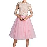 WDPL Women's A Line Short Knee Length Tutu Tulle Prom Party Skirt | Amazon (US)