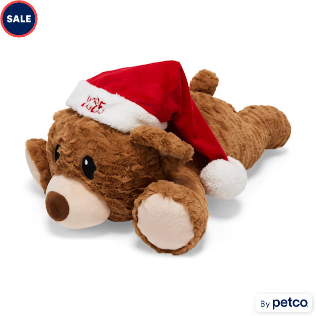 Merry Makings Snuggle Santa Teddy Bear Plush Dog Toy, X-Large | Petco