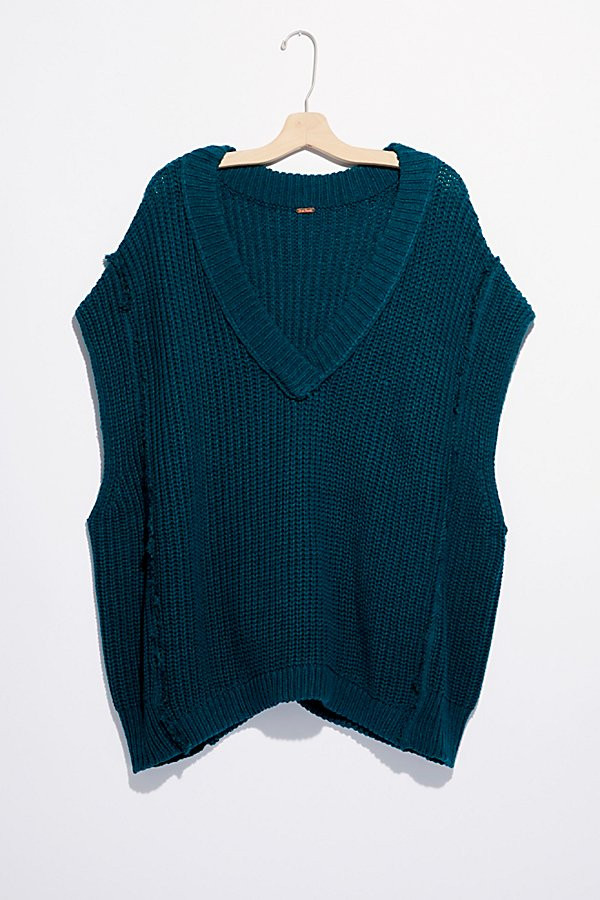 Clyde Vest by Free People, Mermaid Tail, XS | Free People (Global - UK&FR Excluded)