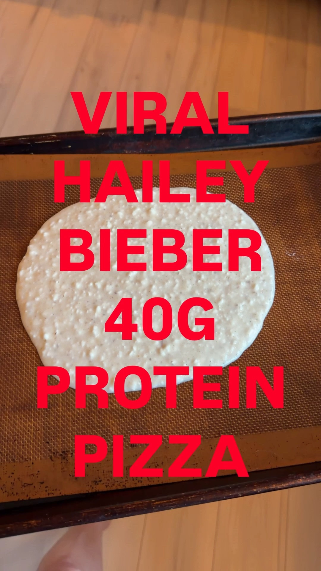 High-Protein Pizza (about 40g protein)

For the crust:
* ½ cup cottage cheese
* ½ cup liquid egg whites
* ⅓ cup flour (I used gluten free)
* ½ tsp baking powder
* Salt
* Garlic powder
* Oregano
* Pinch of red pepper flakes

Toppings:
* 2–3 tbsp pizza sauce
* Part-skim mozzarella
* Turkey pepperoni or chicken sausage (optional)
* Fresh basil

Instructions
1. Preheat oven to 400°F.
2. Blend the cottage cheese and egg whites until smooth.
3. Stir in flour, baking powder, and seasonings.
4. Spread thinly onto a parchment-lined baking sheet or pizza pan.
5. Bake about 15–20 minutes until golden and set.
6. Add sauce, cheese, and toppings.
7. Bake another 5–8 minutes until bubbly.

#LTKvlog #LTKfitnessgoals #LTKHome