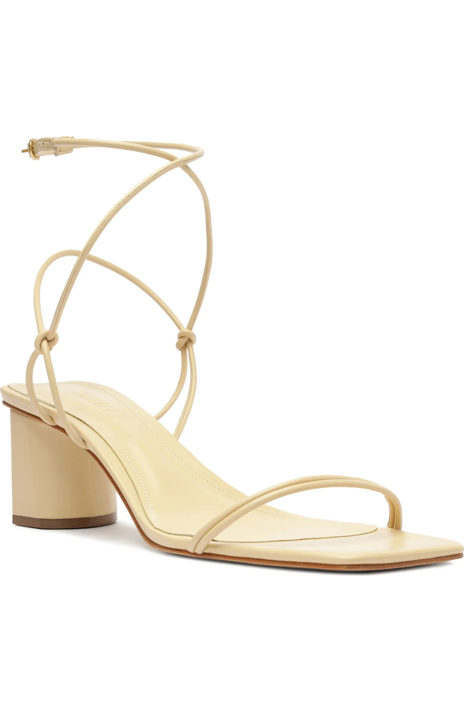 Schutz Pompeii Mid Ankle Strap Sandal (Women) | Nordstrom | Nordstrom