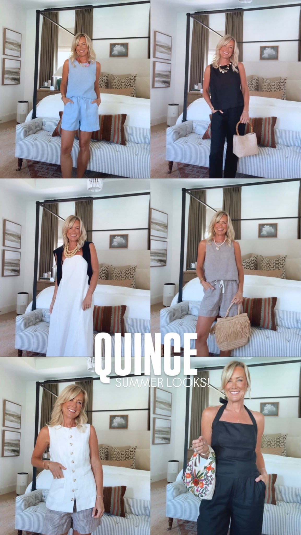 Quince Summer Linen is truly incredible! Placed a big order and was impressed by every single piece. So many fun ways to mix-and-March this summer capsule wardrobe! @quince #QuincePartner

#LTKSeasonal #LTKOver40 #LTKootd