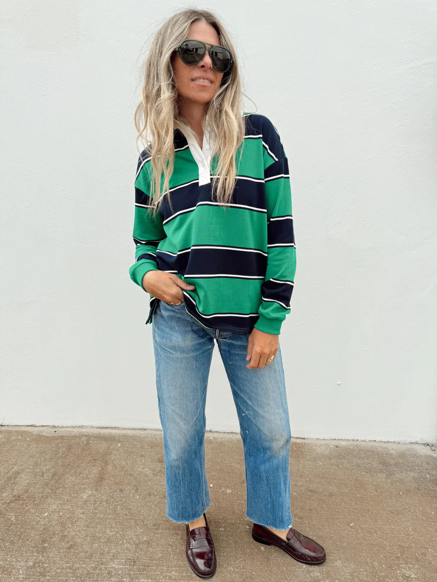 Sadie Rugby Polo | Ascot + Hart