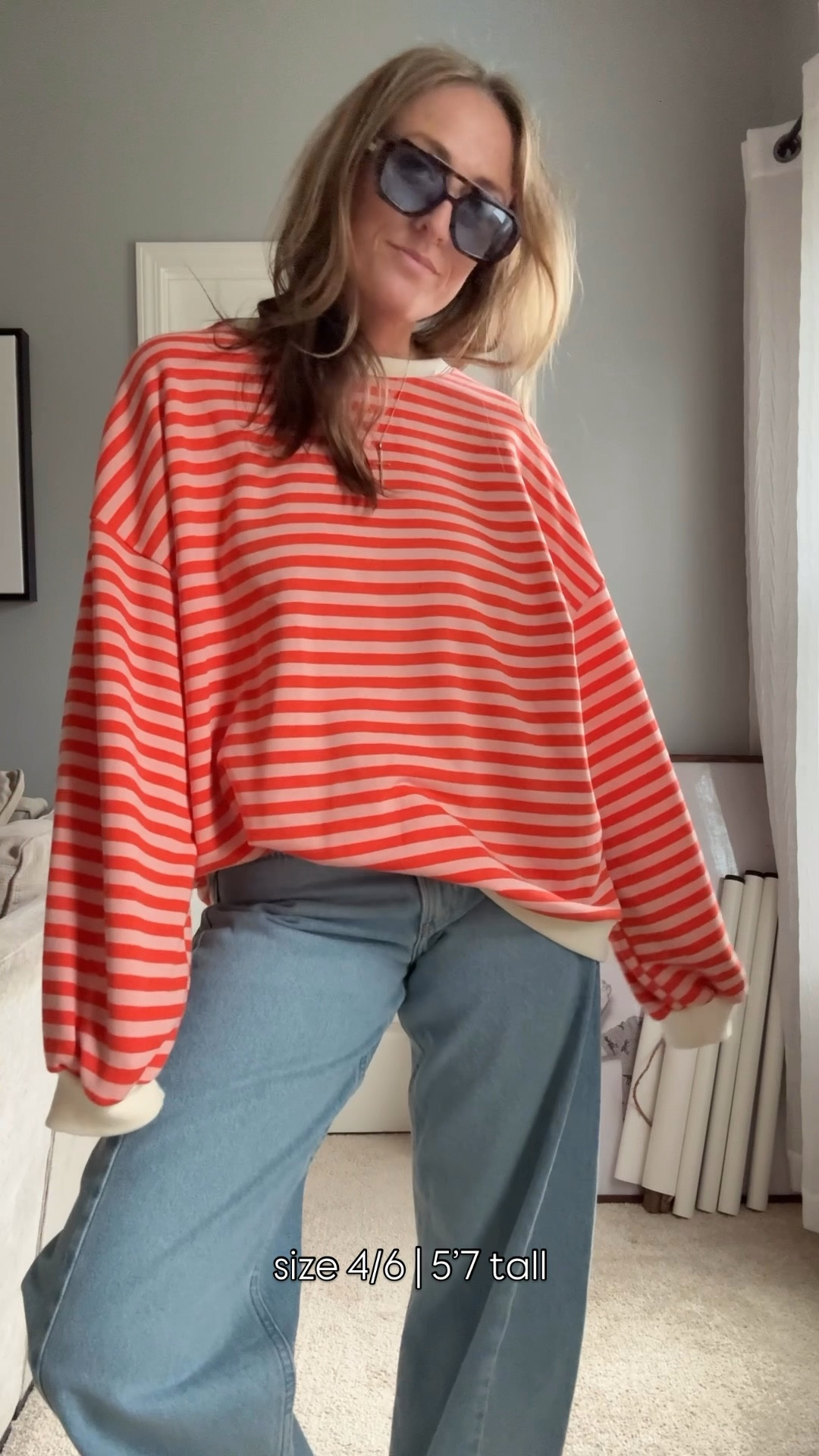 4/2/26 ✨ Sweatshirt is a large. Jeans are a 28 regular. I sized down a half size in the sneakers.

Everyday outfits. Easy outfits. Easy outfit ideas. Neutral basics. Spring outfits. Spring outfit idea. Casual outfits. Basic mom outfit. Casual outfit idea. Casual outfit. Everyday outfit. Mom outfit. Street style. Casual mom outfit. Amazon fashion. Sports mom outfits. Sports mom outfit idea.

#LTKOver40 #LTKootd #LTKmomlife