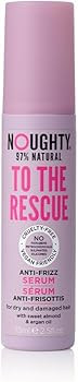 Noughty 97% Natural To The Rescue Anti-Frizz Serum, Smoothing Hydrating Formula with Heat Protect... | Amazon (UK)