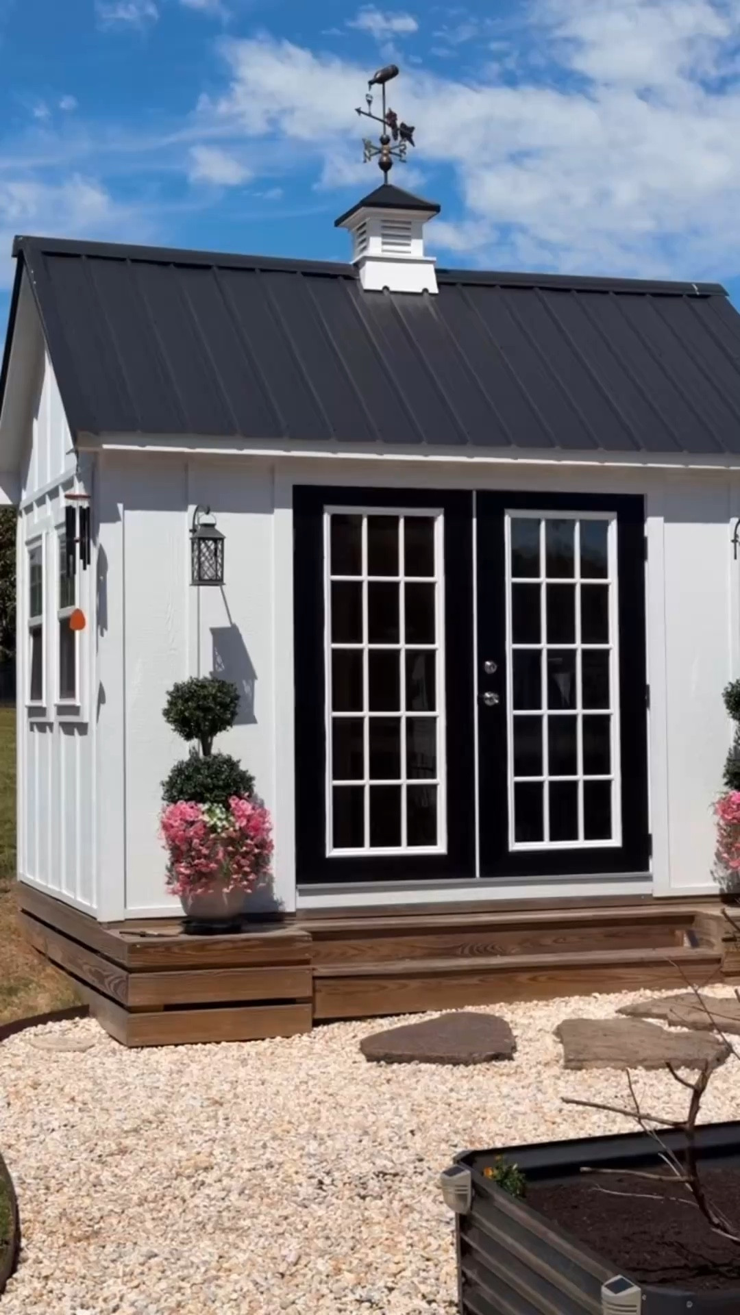 My Happy Place!! The garden is in and now the magic begins. I’ve linked as many things seen here as I can🥰

Raised metal garden beds, trellises, arbors, magnetic solar lights, cupola, copper weathervane, faux boxwoods, faux morning glory, pink morning glory seeds, moss birdhouse, solar lanterns, hooks, teak bench

#LTKstorytime #LTKSeasonal #LTKHome