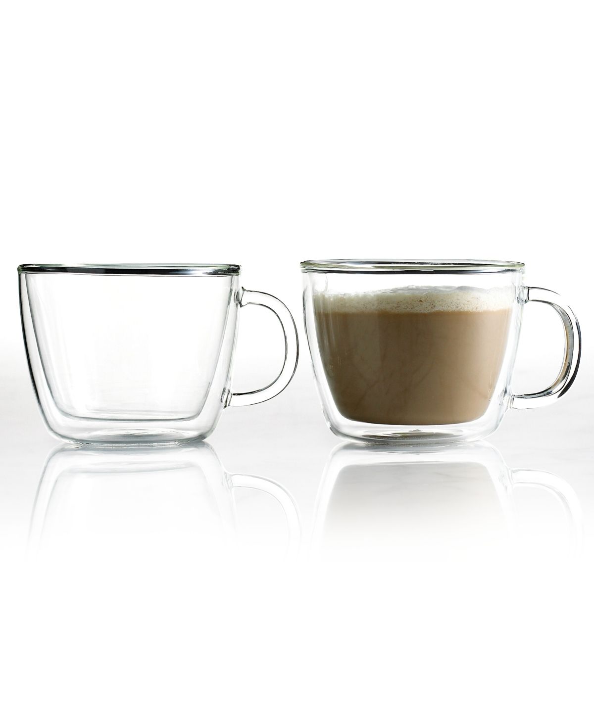 Bodum Bistro Cafe Set of 2 Double Walled 15 Oz. Latte Cups | Macys (US)