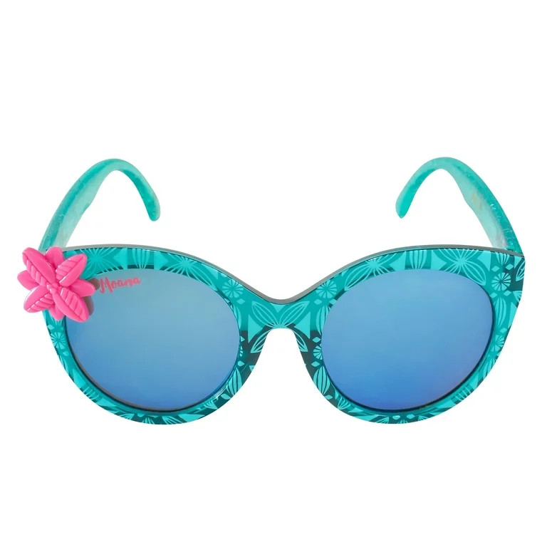 Disney Moana Blue Glitter Cateye Kids Sunglasses | Walmart (US)