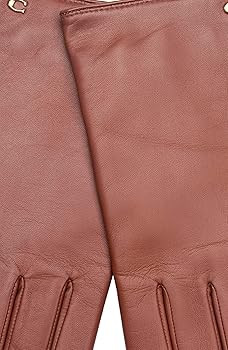 Coach Women's Coach Sculpted C Womens Leather Tech Glove | Amazon (US)