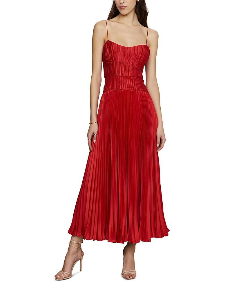 Amur Cherry Drop Waist Midi Dress | Bloomingdale's (US)