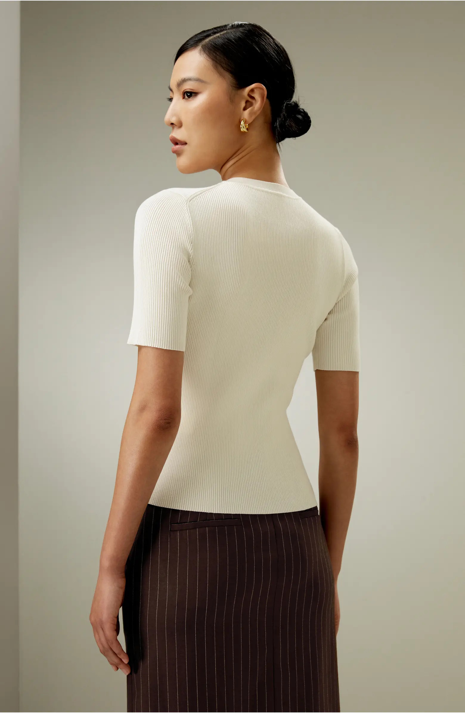 Essential Silk Knit Top | Nordstrom