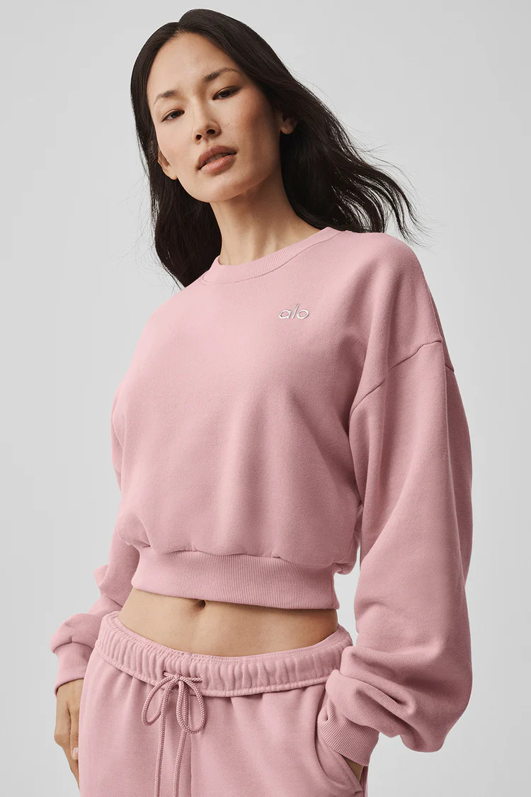 Cropped Accolade Crewneck | Alo Yoga (US)
