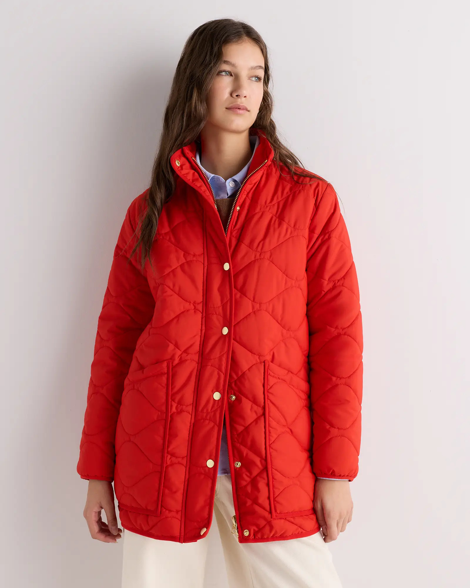 Featherless Quilted Long Puffer Jacket | Quince