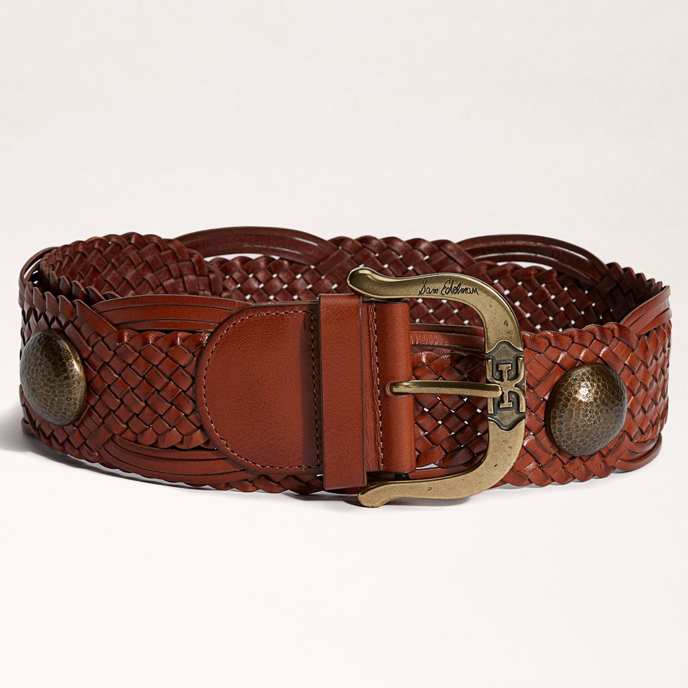 60MM Braid Conchos Belt | Sam Edelman