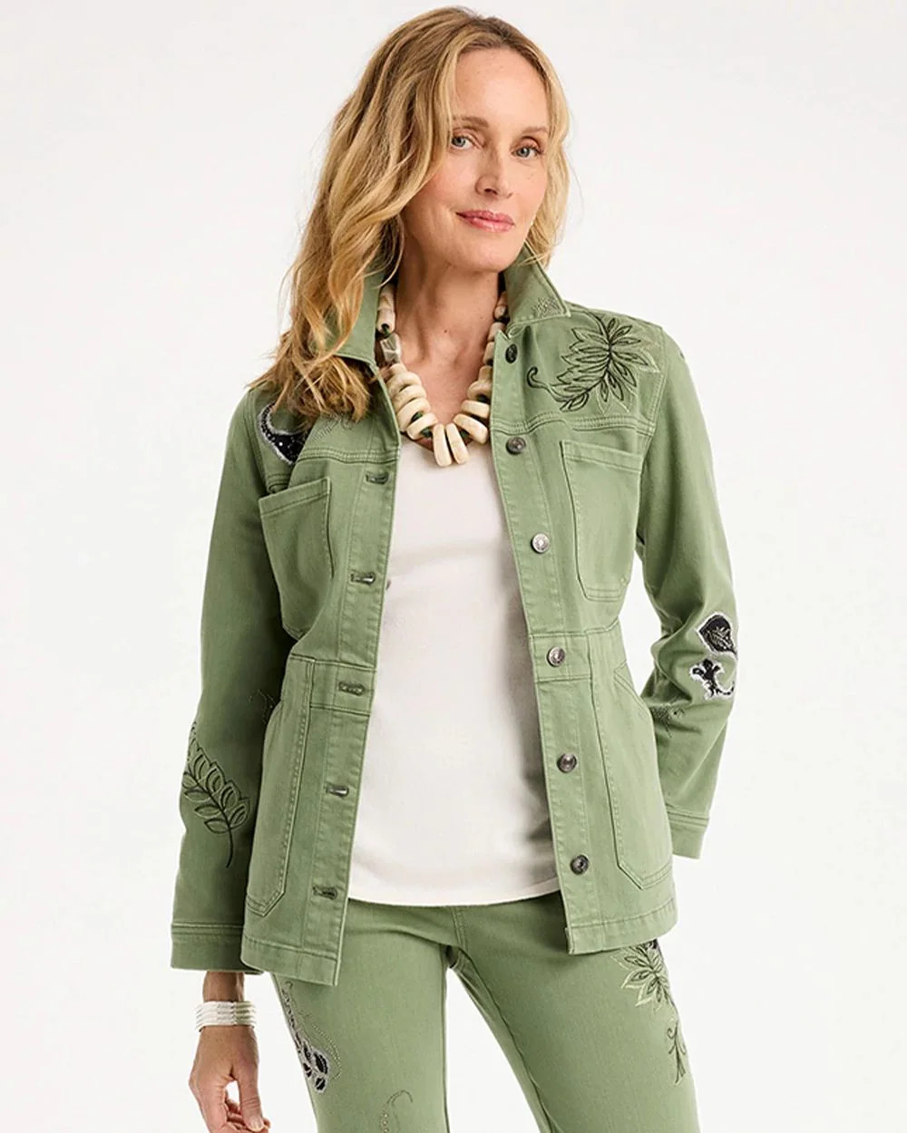 Embellished Utility Field Jacket | Chico's