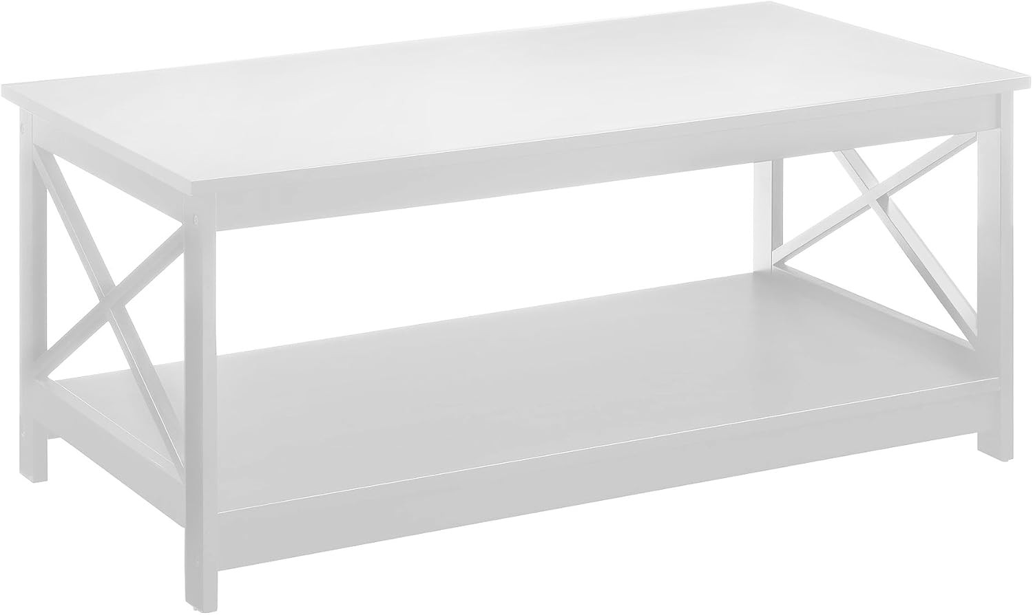 Convenience Concepts Oxford Coffee Table, White | Amazon (US)