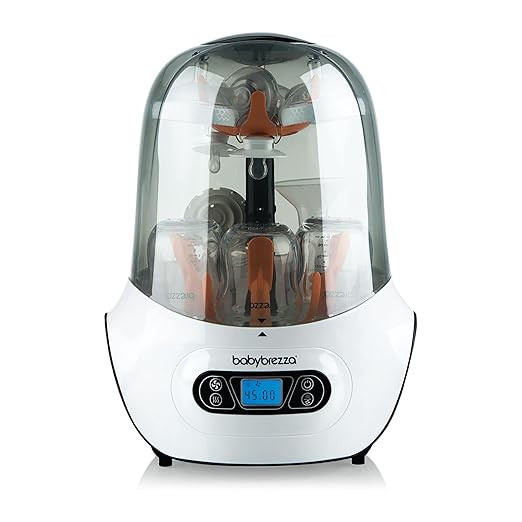 Baby Brezza Bottle & Breast Pump Sterilizer Dryer – Electric Steam Sterilizer Machine for Plast... | Amazon (US)