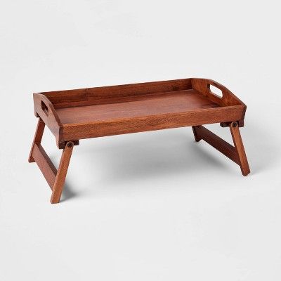 22" x 14" Wood Signature Bed Tray - Threshold™ | Target