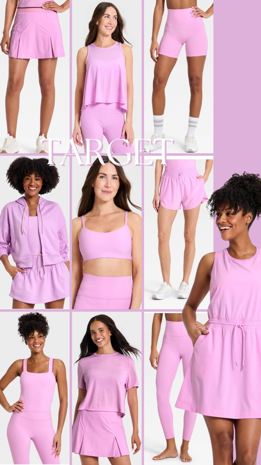 new athletic wear in the prettiest new color from @Target 🩷✨🖇️


Perfect for color analysis summer! 

#LTKgrwm #LTKfitnessgoals #LTKActive