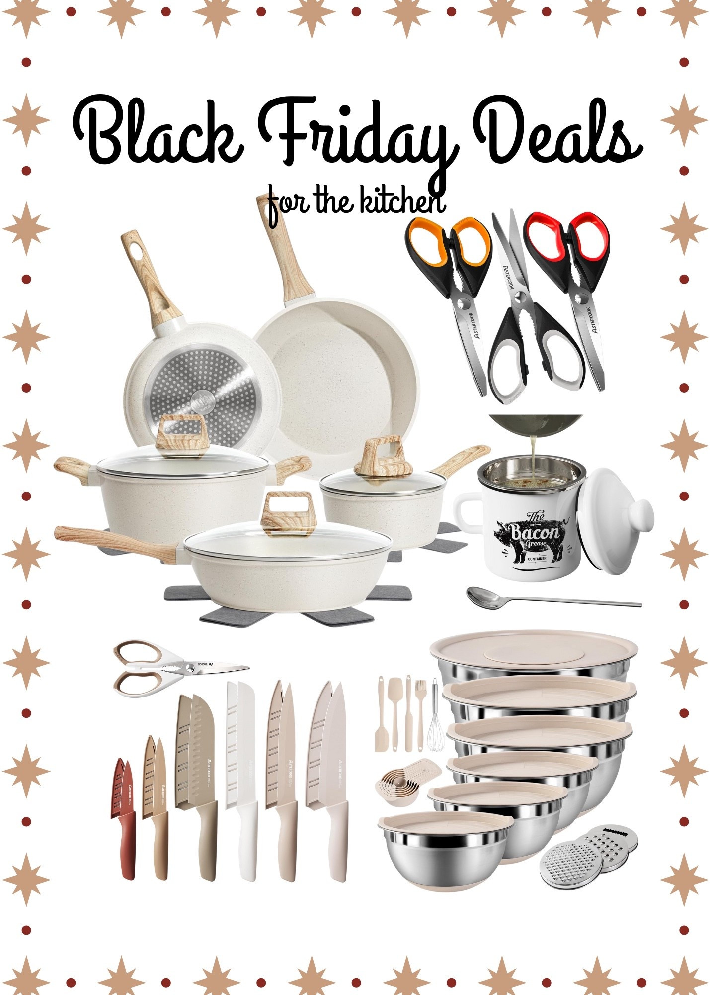 Amazon has a ton of awesome kitchen Black Friday Deals.  I chose the best ones that I could find  

#LTKHoliday #LTKSaleAlert #LTKHome