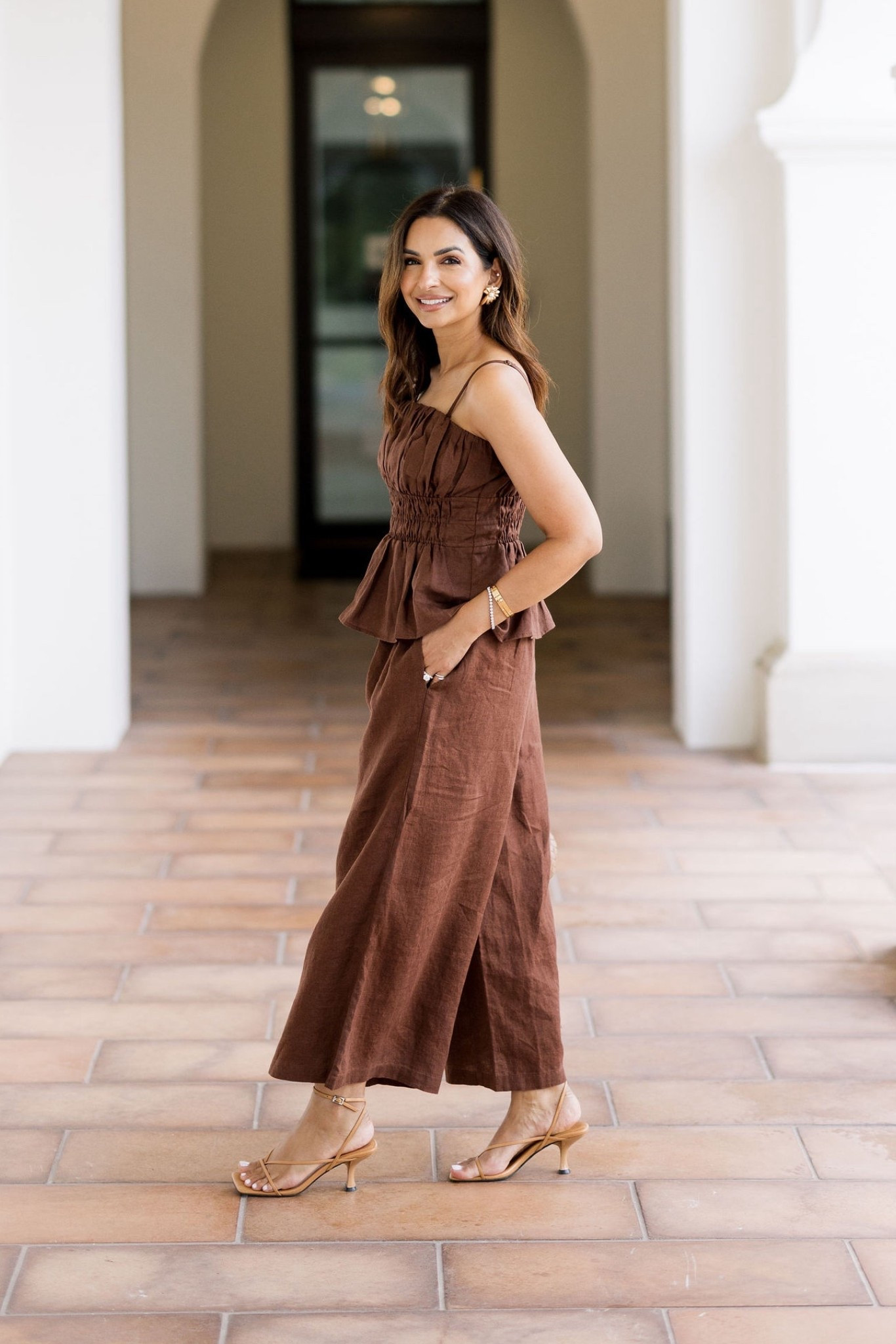 The perfect summer set they will take you into fall as well! The linen is soo incredibly soft! I'm in size XS petite in each item & it runs TTS! @anthropologie x @heynasreen

#LTKStyleTip #LTKPetite #LTKTravel