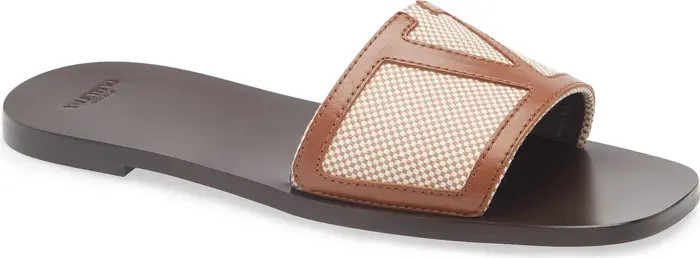Valentino Garavani VLOGO Slide Sandal (Women) | Nordstrom | Nordstrom