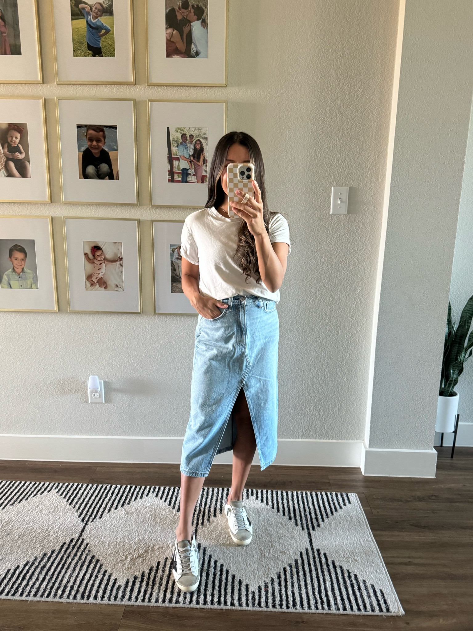 Skirt-26 petite 

Denim skirt, midi denim skirt, Abercrombie denim skirt,  casual outfits, denim skirt outfits, golden goose, Abercrombie sale, fall outfits 

#LTKSeasonal #LTKstyletip #LTKsalealert