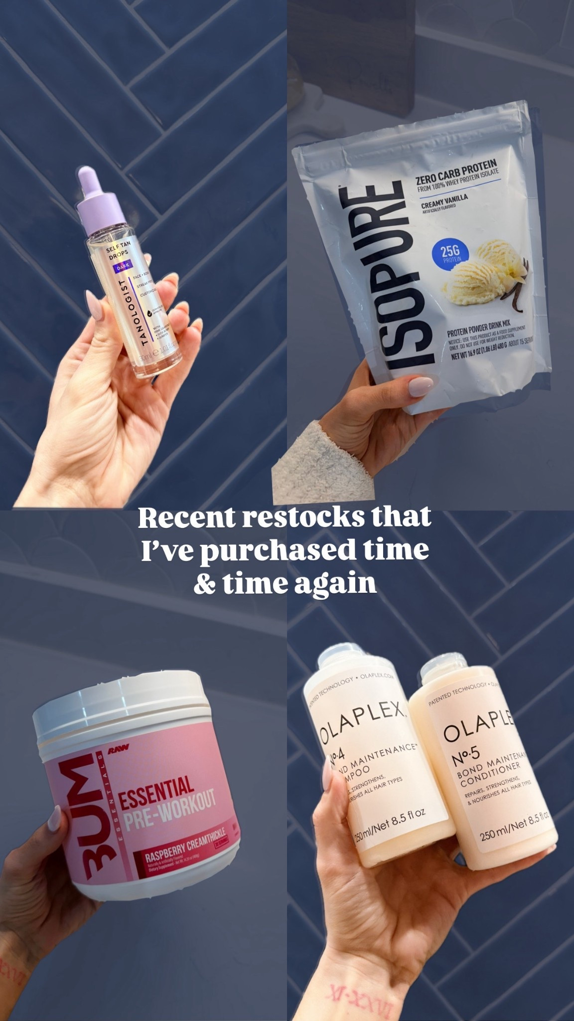 Health, wellness & beauty restocks

#LTKBeauty #LTKfitnessgoals #LTKmorningroutine