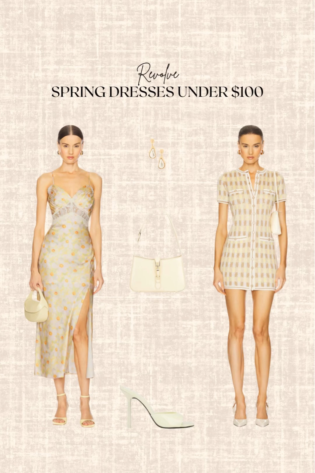 Revolve Spring Dresses under $100! 

Butter yellow dress, mini dress, spring outfit 2026, handbag, earrings, heels

#LTKSeasonal #LTKootd